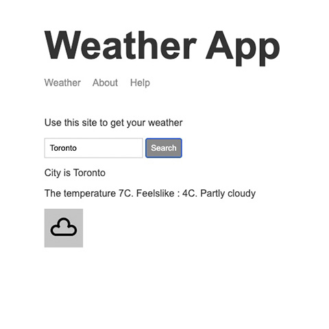 Weather application